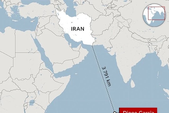 Báo Mỹ: Iran phóng tên lửa đạn đạo vươn xa 4.000 km, nhắm thẳng căn cứ chiến lược Mỹ - Anh