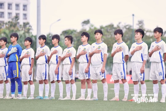 U15 Sông Lam Nghệ An nằm ở bảng đấu thuận lợi tại VCK U15 Quốc gia 2026