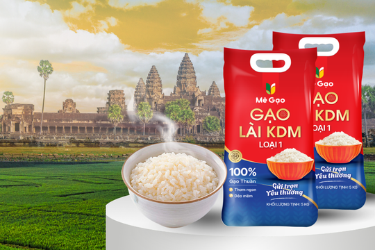Gạo Lài KDM loại 1 Mê Gạo - Gạo thuần 100%