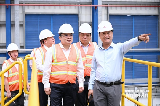 Đoàn công tác UBND tỉnh Nghệ An khảo sát, học tập kinh nghiệm Dự án Nhiệt điện LNG tại Đồng Nai