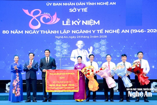 Ngành Y tế Nghệ An kỷ niệm 80 năm thành lập và khai trương Cổng thông tin Y tế số