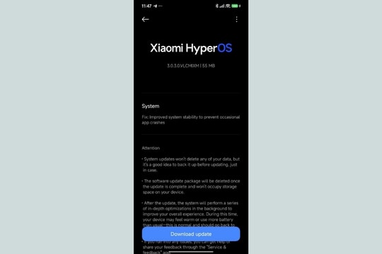 Xiaomi 12 series bất ngờ nhận bản cập nhật HyperOS 3 sửa lỗi văng ứng dụng