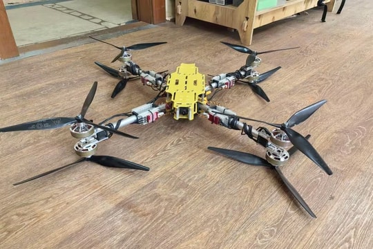 Nga thử nghiệm drone octocopter Vorobey-10 mang đạn nhiệt áp tại Ukraine