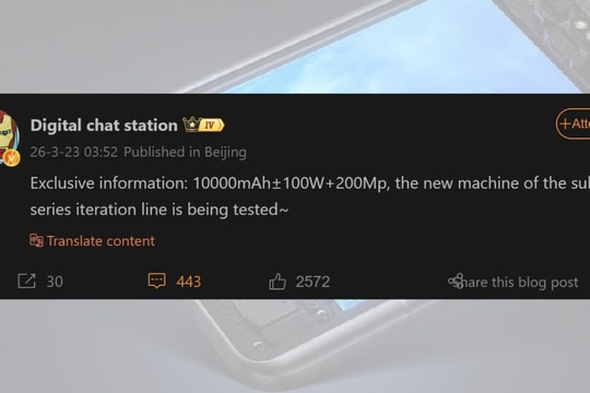 Rò rỉ Redmi Note 17 Pro Max: Pin 10,000 mAh và camera 200MP làm chao đảo thị trường