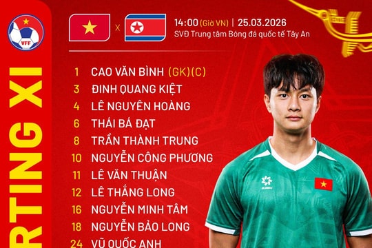 Link xem trực tiếp U23 Việt Nam đấu với U23 Triều Tiên