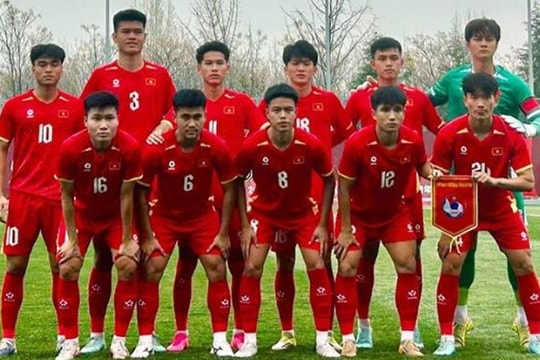 U23 Việt Nam chia điểm đáng tiếc trước U23 Triều Tiên tại CFA China Team 2026