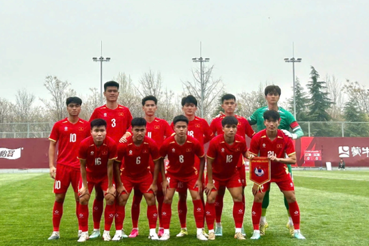 U23 Việt Nam chia điểm đáng tiếc trước Triều Tiên tại CFA Team China 2026