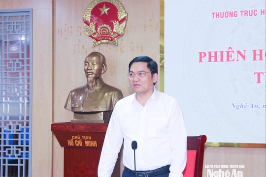 Thường trực HĐND tỉnh Nghệ An tổ chức phiên họp thường kỳ tháng 3/2026