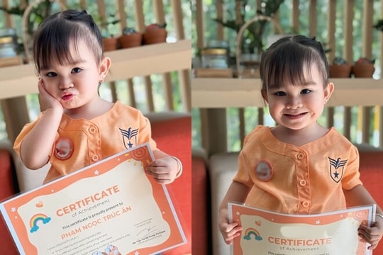 Con gái diễn viên Kha Ly nhận bằng khen đầu đời sau hành trình 8 năm hiếm muộn