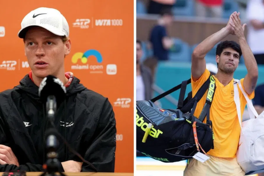 Đối lập tư duy Alcaraz và Sinner: Khi kịch tính đối đầu với sự lạnh lùng tại Miami Open