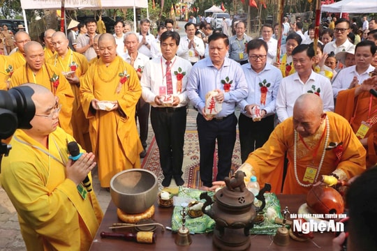 Khởi công xây dựng không gian tâm linh chùa Da (Âu Lạc Cổ Tự)