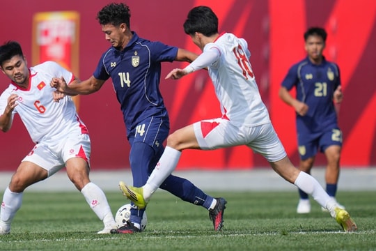 U23 Việt Nam thua tối thiểu U23 Thái Lan: Bài học đắt giá từ bàn thua phút đầu tiên