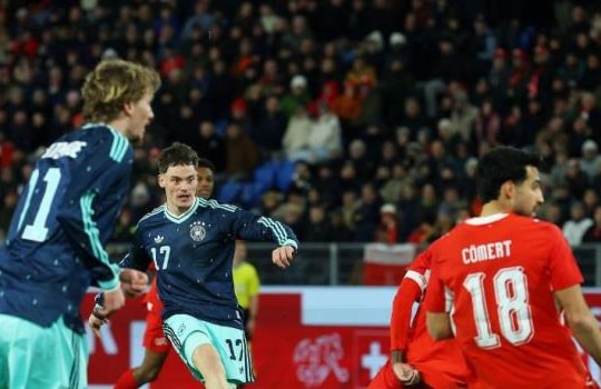 Đức thắng kịch tính Thụy Sĩ 4-3: Màn trình diễn siêu hạng của Florian Wirtz