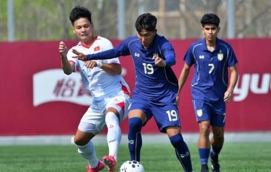 U23 Việt Nam nhận thất bại sớm trước Thái Lan, dừng bước tại giải giao hữu Trung Quốc