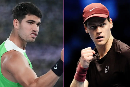 Cuộc đua ngôi số 1 ATP: Jannik Sinner phả hơi nóng vào Carlos Alcaraz trước thềm Monte Carlo