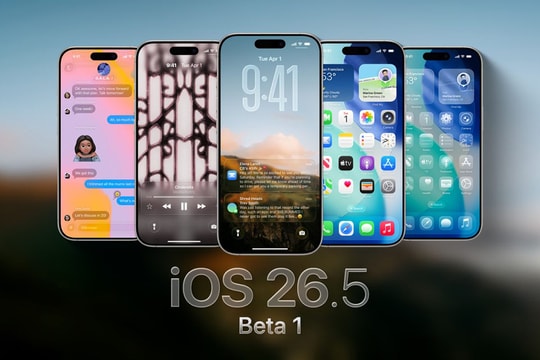 Apple phát hành iOS 26.5 beta 1: Kỳ vọng Siri thông minh và hỗ trợ nhắn tin RCS