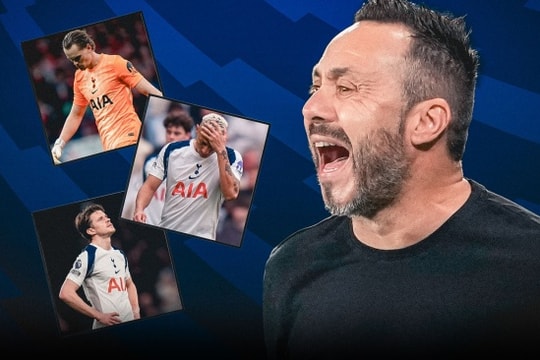 Tottenham chọn Roberto De Zerbi: Phao cứu sinh hay thảm họa mới trong cuộc đua trụ hạng?