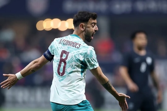 Bồ Đào Nha hạ gục Mỹ 2-0: Đẳng cấp Bruno Fernandes và bài toán khó cho Pochettino