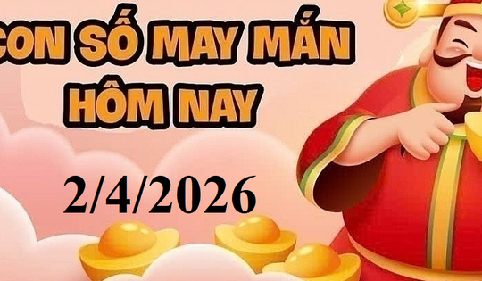 Con số may mắn hôm nay 2/4/2026: Gợi ý tài lộc cho 12 con giáp và cung hoàng đạo