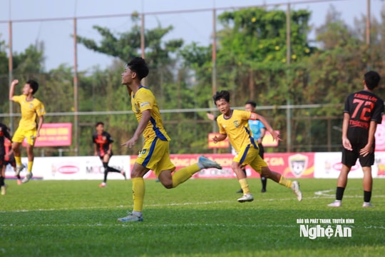 Vượt qua U15 Ninh Bình, U15 Sông Lam Nghệ An khởi đầu thuận lợi tại VCK U15 Quốc gia 2026