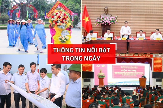 Nghệ An: Thông tin nổi bật ngày 3/4