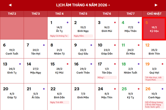 Thanh minh 2026: Ngày nào âm lịch? Ý nghĩa tảo mộ