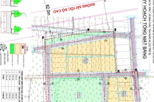 Xã Minh Châu phê duyệt quy hoạch 6 vị trí tái định cư phục vụ Dự án đường sắt cao tốc Bắc - Nam
