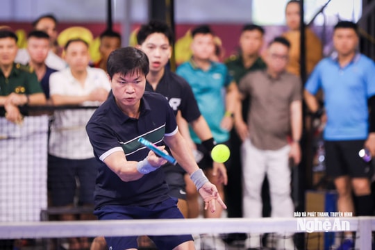 Nghệ An: Hơn 200 vận động viên tham gia Giải Pickleball mở rộng