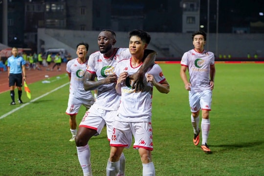 Hải Phòng đánh bại Hà Nội FC 1-0: Nguyễn Hữu Nam chấm dứt chuỗi 5 trận bết bát