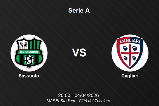 Nhận định Sassuolo vs Cagliari - Serie A
