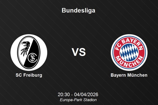 Nhận định SC Freiburg vs Bayern München - Bundesliga
