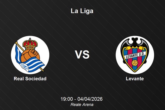 Nhận định Real Sociedad vs Levante - Vòng đấu kịch tính tại La Liga