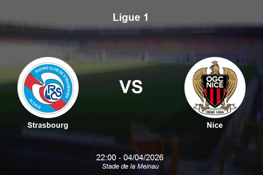Nhận định Strasbourg vs Nice - Ligue 1: Chủ nhà chiếm ưu thế