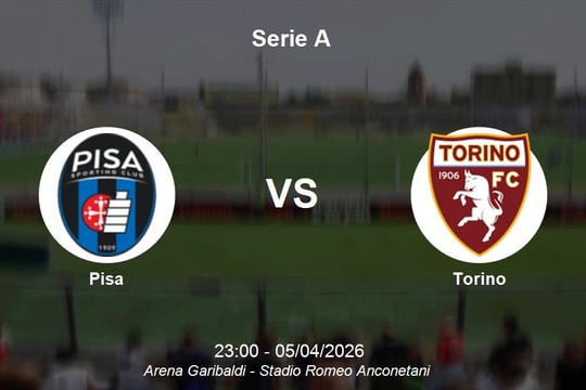 Nhận định Pisa vs Torino - Serie A: Đội khách chiếm ưu thế trước đối thủ cuối bảng