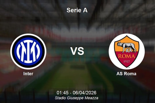 Nhận định Inter vs AS Roma - Serie A: Bản lĩnh nhà vua tại Giuseppe Meazza