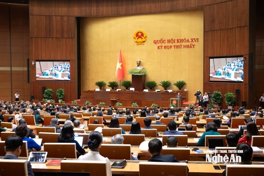 Khai mạc trọng thể Kỳ họp thứ nhất, Quốc hội khóa XVI