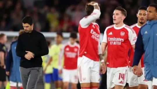 Arsenal vỡ mộng ăn 4: Khi 'bản thiết kế' khuất phục Arteta bị giải mã