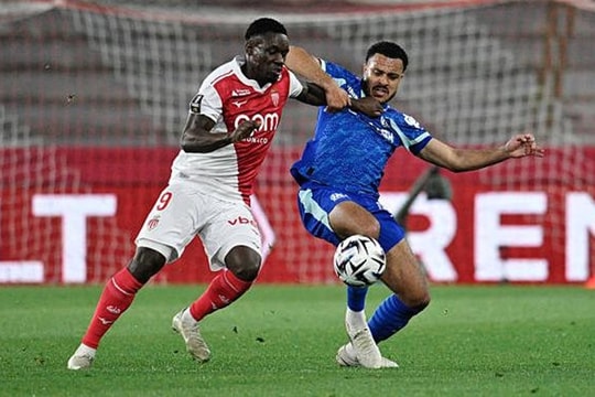 Monaco đánh bại Marseille 2-1: Golovin và Balogun đưa đội bóng xứ Công quốc vào Top 5