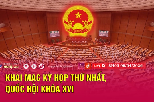 Trực tiếp - Khai mạc kỳ họp thứ nhất, Quốc hội khóa XVI