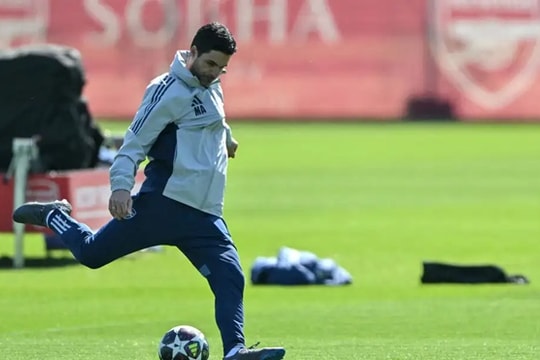 Arteta xác nhận Arsenal vắng Saka và Timber trước đại chiến Sporting CP