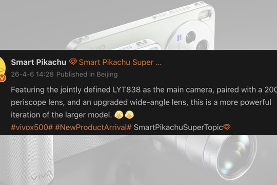 Giải mã vivo X500 Pro Max: Flagship sở hữu pin 7,000 mAh và camera Sony công nghệ LOFIC