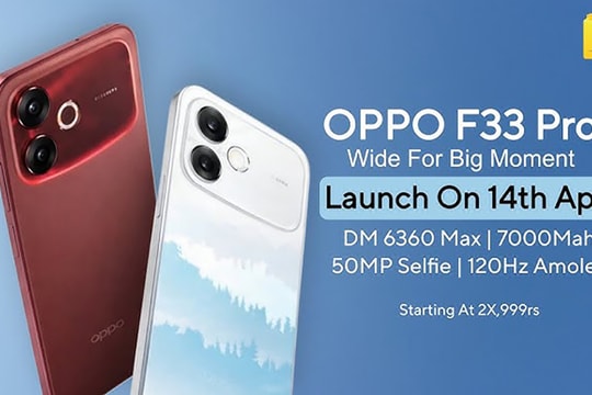 OPPO F33 Pro 5G lộ diện thông số: Pin 7,000 mAh, sạc 80W và chuẩn kháng nước IP69K