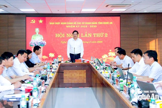 Phát huy vai trò nêu gương, lan tỏa điển hình tiên tiến trong Đảng bộ các cơ quan Đảng tỉnh Nghệ An