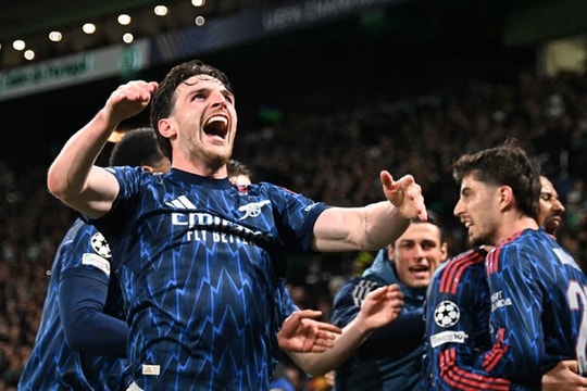 Declan Rice bóp nghẹt Sporting: Khi ông chủ tuyến giữa định nghĩa lại sự hoàn hảo