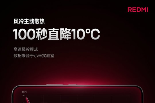 Redmi K90 Max lộ diện: Quạt tản nhiệt chủ động giảm 10 độ C và chuẩn kháng nước IP69