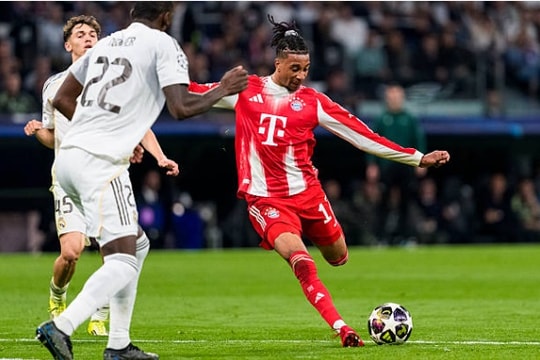 Michael Olise rực sáng giúp Bayern Munich hạ Real Madrid 2-1 tại Bernabeu
