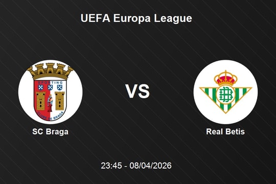 Nhận định SC Braga vs Real Betis - Màn so tài kịch tính tại UEFA Europa League