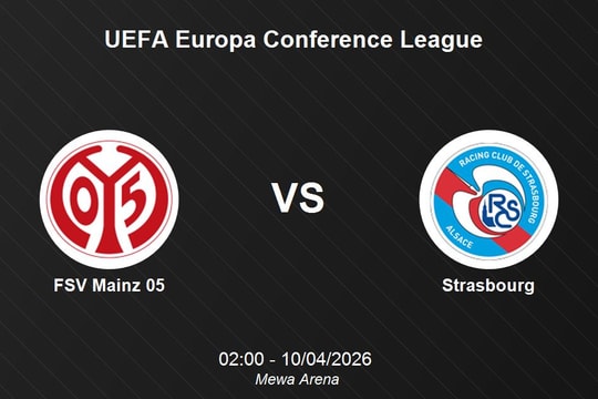 Nhận định FSV Mainz 05 vs Strasbourg - Đại chiến ngôi đầu UEFA Europa Conference League