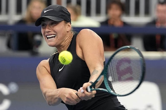 Sabalenka lỡ hẹn Stuttgart Open vì chấn thương sau cú đúp Sunshine Double