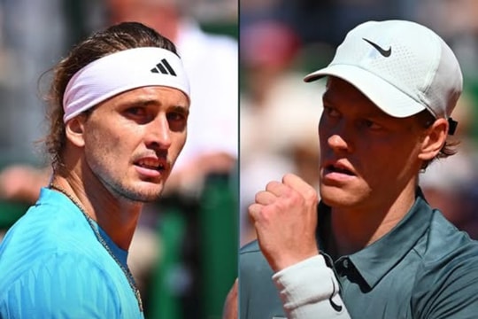 Bán kết Monte Carlo 2026: Sinner đối đầu Zverev, Alcaraz giải mã hiện tượng Vacherot